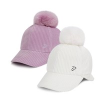 이안 폴터 디자인 IJP DESIGN 이안폴터디자인 여성 코듀로이 방울 골프모자 3614217342, Free