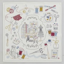 프랑스 자수 만들기 재료 세트 취미생활키트 호비라호비레 아틀리에 초보자가능