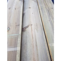 방부목구조재 38X184X3600mm 방부액처리 레드파인구조목 계단재 목재 각재 데크재, 1개