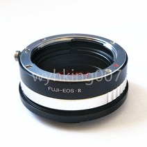 Fuji-EOSR 후지 ca X 용 렌즈 어댑터 링 Old Fuji AX 렌즈-캐논 EOSR eos-r RF 마운트 풀 프레임 카메라, 한개옵션0
