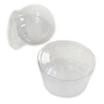여민 PVC원통 포장용기 플라스틱통, 1개, 03) 10cm x 3xm