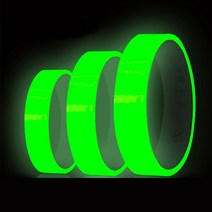 [ILLU]야광테이프 형광 안전반사 경계 야간작업 유도선 비상 차량 레저용 작업용_hAeEA, 선택h_10mmx3m