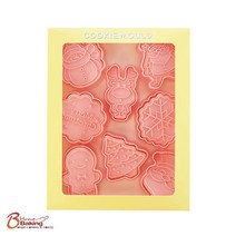 이홈베이킹 크리스마스푸쉬커터8종, 단품