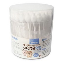 펫크린 애견전용 면봉 60개입 강아지 귀세정제, 3개