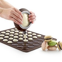 실리콘 마카롱 케이크 과자 오븐 베이킹 금형 주방 Bakeware 도구 시트 매트 30 캐비티 DIY 요리