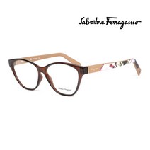 페라가모 명품 안경테 SF2836 208 라운드 아세테이트 여자 안경