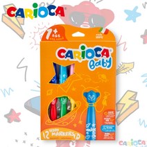 까리오까_테디 베이비마카 12색/마카 어린이마카 아동미술, 까리오까_테디 베이비마카 12색