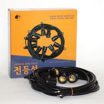 국내제작 5m 5소켓 A타입 E26 야외용 전등선 루프탑 캠핑 조명 오징어등 방수