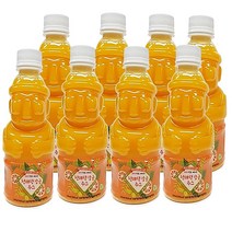 제주향 100% 착즙 감귤 천혜향 주스 330ml 8개