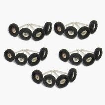 미니 드릴 연마 브러시 로타리 공구 세트 그릿 150용 3mm 생크와 나일론 버핑 연마 휠 20개, 20pcs grit 320