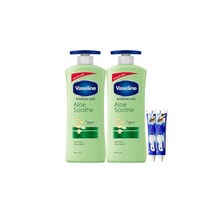 바세린 대용량 바디로션 600ml 어드밴스드 + 핸드앤네일 +치약2개, 알로에 수드 바디로션 400ml 2개
