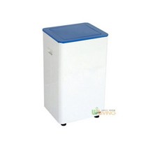 [오너클랜] 스틸 분리함 1칸 칼라 회전 뚜껑 STC 600R 60 리터, 선택:빨강