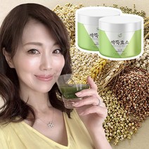 싹뚝효소 4종새싹 역가수치 높은 식이섬유 효소제, 지방분해 2통 200g