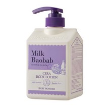 밀크바오밥 바디로션 베이비파우더, 1개, 600ml