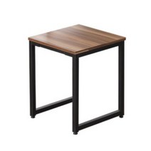 원룸 화장대 튼튼한 내구성 예쁜 1인용 사각 벤치의자 빈티지, 화이트