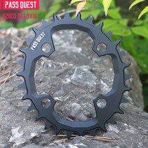 패스 퀘스트 산악 자전거 체인 휠 82 bcd mtb 체인링 라운드타원 좁은 와이드, 타원형 30t, 협력사
