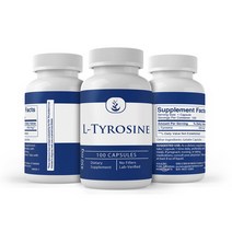 PURE ORIGINAL INGREDIENTS 엘 타이로신 L-티로신 450mg 캡슐 100정, 1개