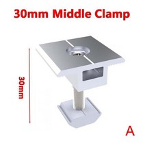 태양광 패널 거치대 조정 가능한 태양 전지 장착 브래킷 넓은 태양 광 지원 태양계 중간, 30mm