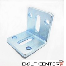 도금 화스너 아연도금 백색 앵글 하스너 코너경첩, 도금화스너50X50X80X4T=4개