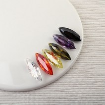 [5916]지르코니아 보트-뒷면뾰족 7x20mm 1개