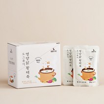 [도그퓨어] 강아지 보양 영양 닭죽 황태죽 (85gX10개입), 단품