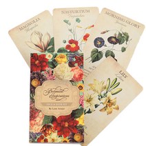 타로 카드는 아마도 집시 제조 업체 타로 카드 보드 게임 카드 오라클, 타로 카드는 집시 식물 분출 오라클 카드 식물 계시 오