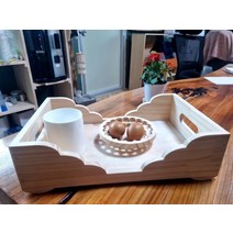 에셀나무 목공체험 우드 구름쟁반 DIY KIT 반제품