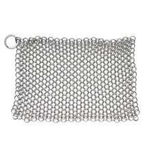 바비큐 그릴 로스트 비프 포크 양고기 홈 조리기구 스테인레스 스틸 chainmail 팬, a