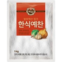 백설 백설 한식예찬 3kg, 3000g, 1개