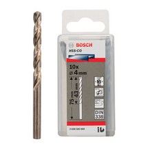 보쉬 HSS-CO 코발트 드릴비트 1.0mm - 4.8mm 10개단위포장, 3.5mm