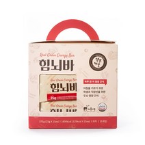 수능선물 시험 집중력 기억력 영양 간식 약초 에너지바 힘뇌바, 25g, 1개