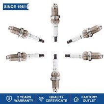 자동차 점화 TORCH Spark Plug K6RTJY-10 교체 Denso K20PBR-S10 CHAMPION RC8VTYC4 for F7LTCR 0241235752, 02 6 pieces with box