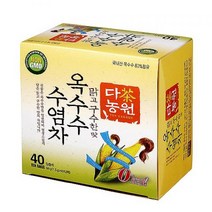 다농원 옥수수수염차 40T옥수수수염차 차 율무차 녹차 허브차 오설록 보리차 커피 보이차 담터 동서식품 마테차 헛개나무차 쌍화차 생강차 대추차 천마차 매실차 꿀차 옥수수차, 본상품