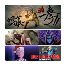 YN 원펀맨 장패드 마우스패드 모음 게이밍 캐릭터 애니 굿즈 이타마 제노스 타츠마키, 사이즈 900x400mm 두께 3mm, 옵션001 원펀맨 마우스패드 장패드 모음