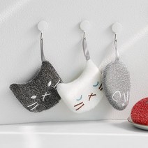 고양이 다목적 주방 아크릴 스펀지 수세미 화장실 싱크대, 상세페이지 참조, 상세페이지 참조