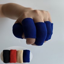 밴드 아대 마디보 호대 엄지 세끼 중지 보호대 손가락아대 핑거아대 압박 컬러, 레드