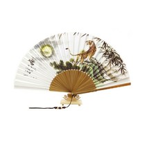 나누리 외국인 선물 남자부채 한국전통부채 고급 오죽선 (호랑이), 1개, 호랑이