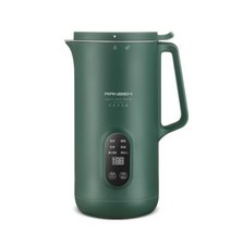 죽 제조기 죽만는드기계 죽만들기 샤오미다기능 아침 식사 기계 350ml 전기 두유 메이커 스마트 쥬서 블렌더 콩 우유 필터 없음, Green+EU+220V