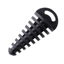 자동차부품 1pcs 바이크 오토바이 배기 머플러 플매트 카펫 러그 PVC 공기 블 리더 워시 파이프 보호기 모토 크로스 테일 이동 블로우 다운 소음기, 05 Black