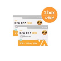 비타민마을 메가씨 플러스 3000 메가도스 비타민C 90포 X 2박스 (6개월분), 1개, 3000 메가도스 비타민C 90포  2박스 (6월분)