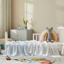 모던하우스 천호점 리빙 보들보들 뱀부100% 거즈블랑켓 레몬도트 2P CZ2422008