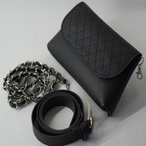 [나인] 라운딩 스타일 업그레이드를 위한 골프룩완성 여러스타일연출가능 NO.9파우치벨트형, 핑크