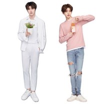 웨딩 등신대 미니 대두스탠딩 결혼식 사진 포토테이블 감사문구 다용도 연예인 팬카페 팬사인 등신대, 170~190cm