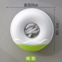 벽걸이 형 일회용 식품 커버 보관함 이동식 가정용 주방 정리함 마무리 상자 용기, 1-초록