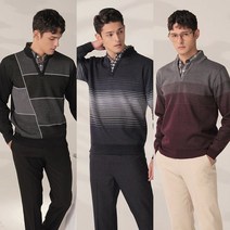 잭필드 잭필드 셔츠 레이어드 본딩니트 3종