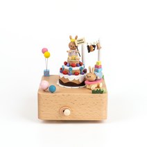 어리롭다 뮤직박스 우드오르골 생일파티