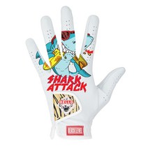 [블랙레벨] 시크릿터치 H 앵그리샤크 왼손 양피 골프장갑