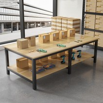 프로파일작업대 스텐작업대 테이블 공장 작업다이 포장대 공구 2200mm 2400, 19.길이 120 폭 60 높이 74 cm