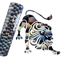 수전사필름 8 장 25cm x 25cm 홀로그램 tpu 전 비닐 티셔츠 디자인 커터 용, 25cmx100cm, 030