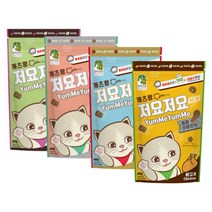 캐츠랑 저요저요 고양이 보양간식 4종 콤보 60g, 닭고기, 양고기, 연어, 참치, 1세트